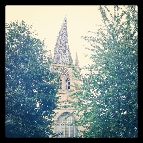 Twisty spire of Chesterfield