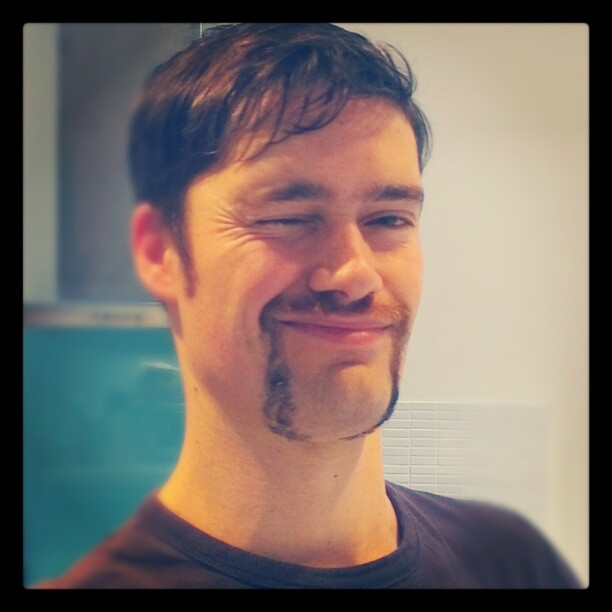 Yesterday I was a biker. Today I'm your uncle Chuck. Howdy ;) #Movember http://MoBro.co/opyate