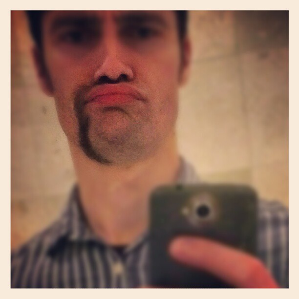 Buckminster got slashed. Randalph is next. Thanks for all the #Movember donations, guys!